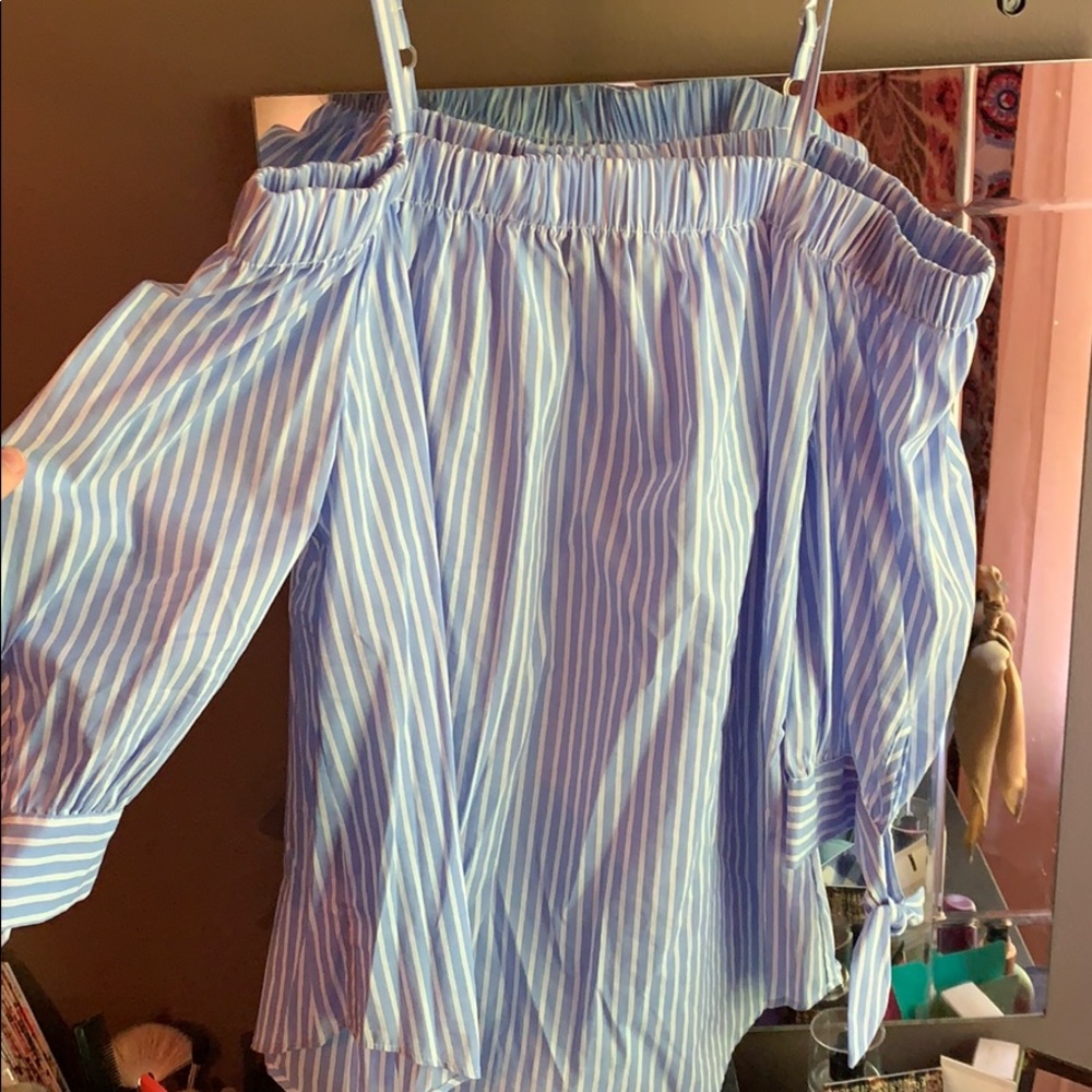 Off the shoulder shirt
